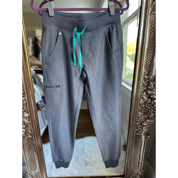Zamora Jogger Scrub Pants in Graphite XS NEW NWT! - Picture 5 of 7
